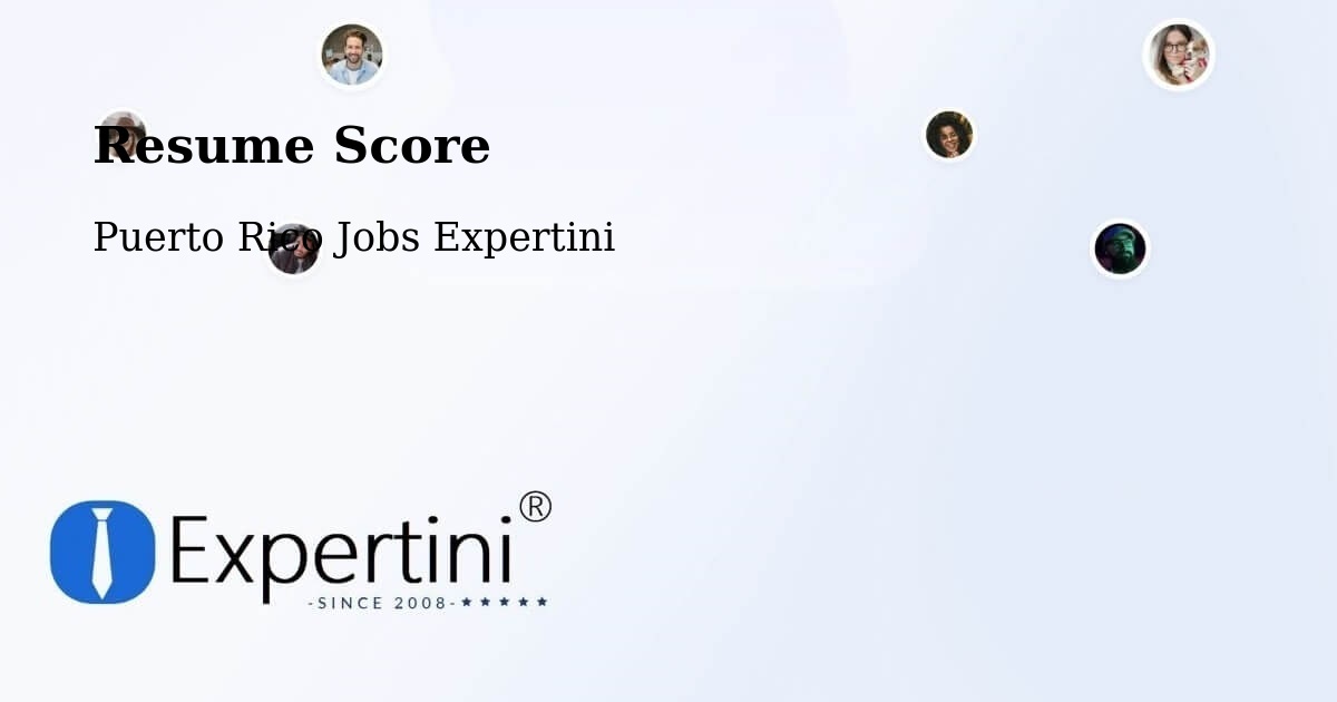 Resume Score & Job Description Match Tool – Juncos - Puerto Rico Jobs Expertini