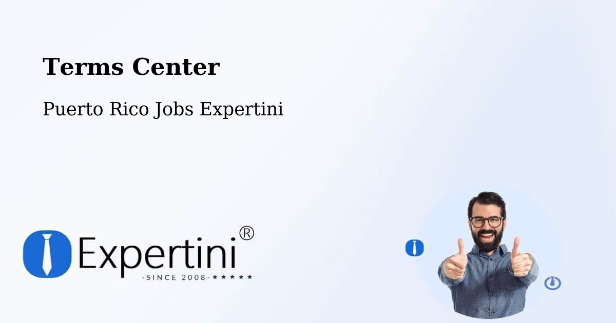 Terms of Service – Juncos - Puerto Rico Jobs Expertini